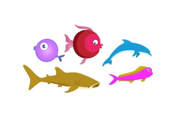 Animal Ocean: Modern Graphics & Illustrations for Brand Storytelling
