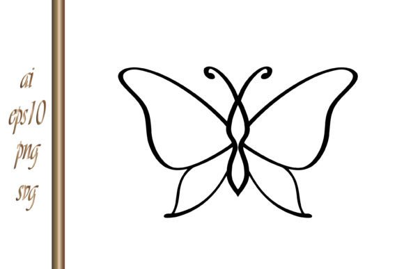 Doodle Butterfly Insect Animal Vector